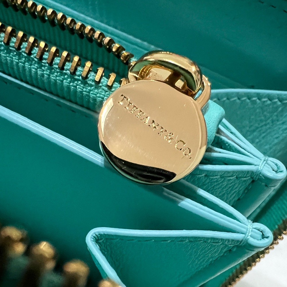 Tiffany & Co. XL leather zipper wallet - Picture 11 of 15